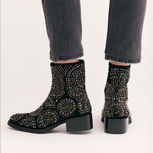 Jeffrey Campbell Cocktail Hour Embellished Boots
